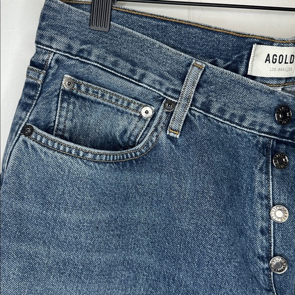 AGOLDE Fen High Rise Relaxed Taper Jean, Highway - Picture 9 of 12